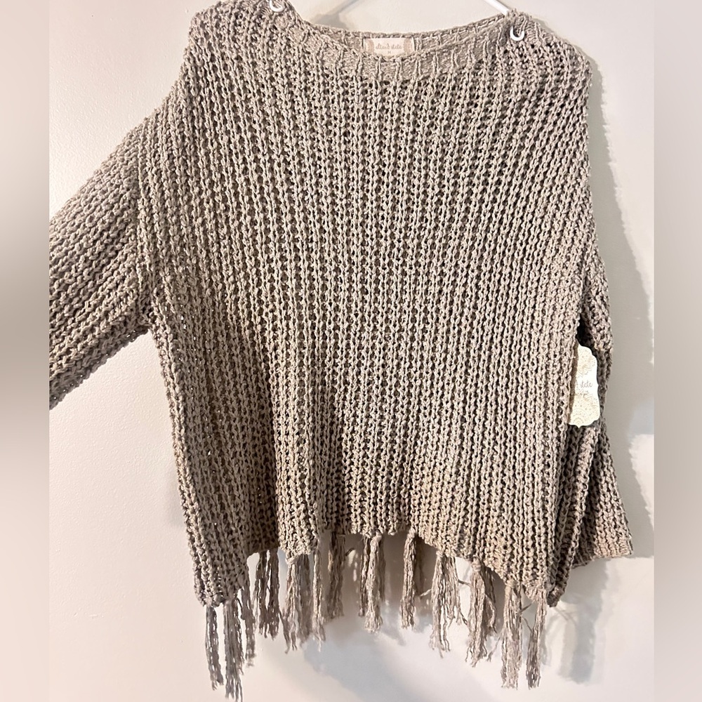 NWT green sweater